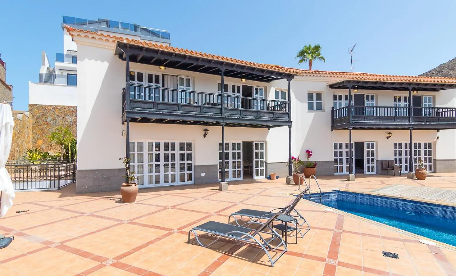 Arguineguin Magnificent 5-Star Very Large Luxury Villa Sea View Jacuzzi And Heated Pool