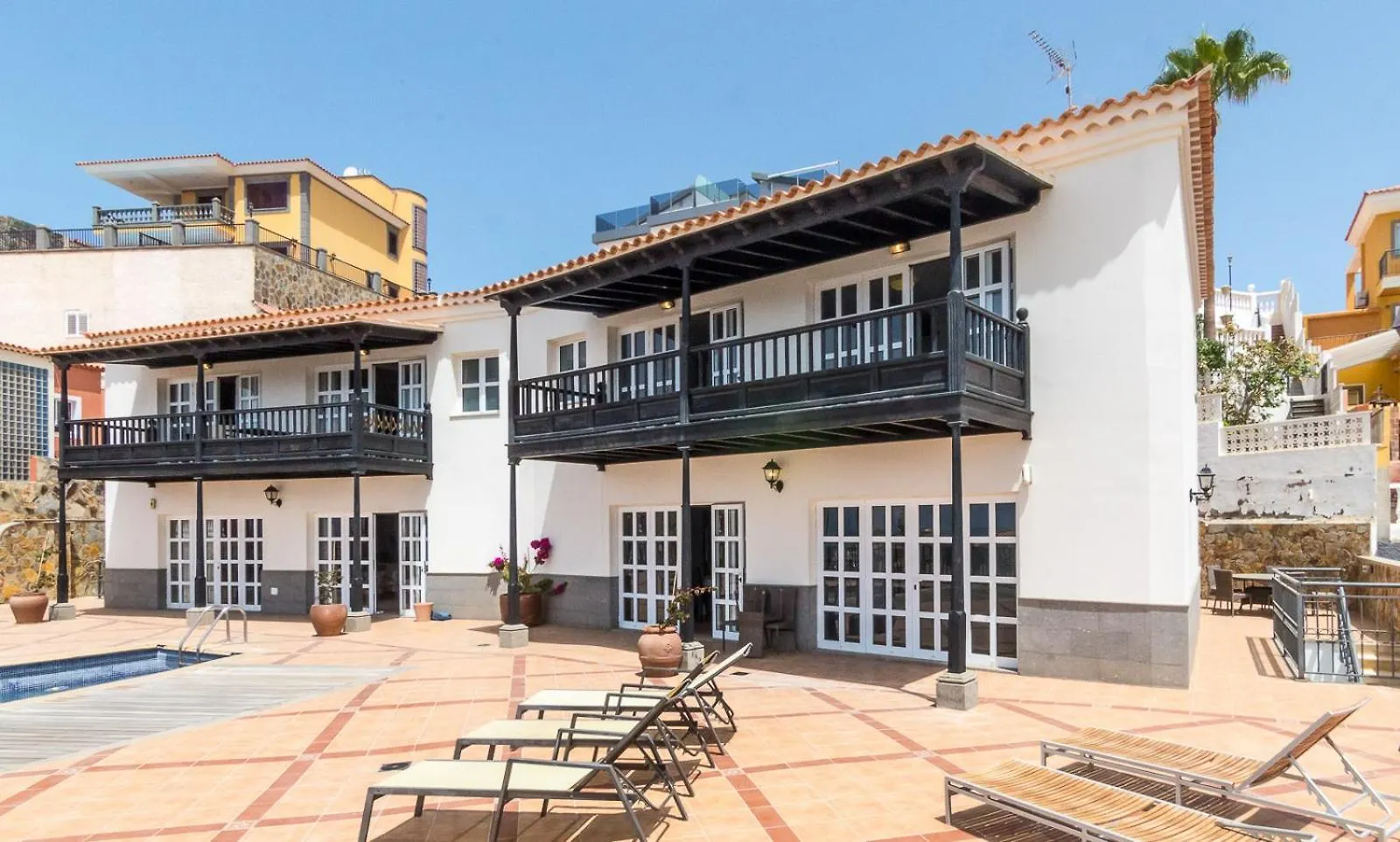 Arguineguin Magnificent 5-Star Very Large Luxury Villa Sea View Jacuzzi And Heated Pool