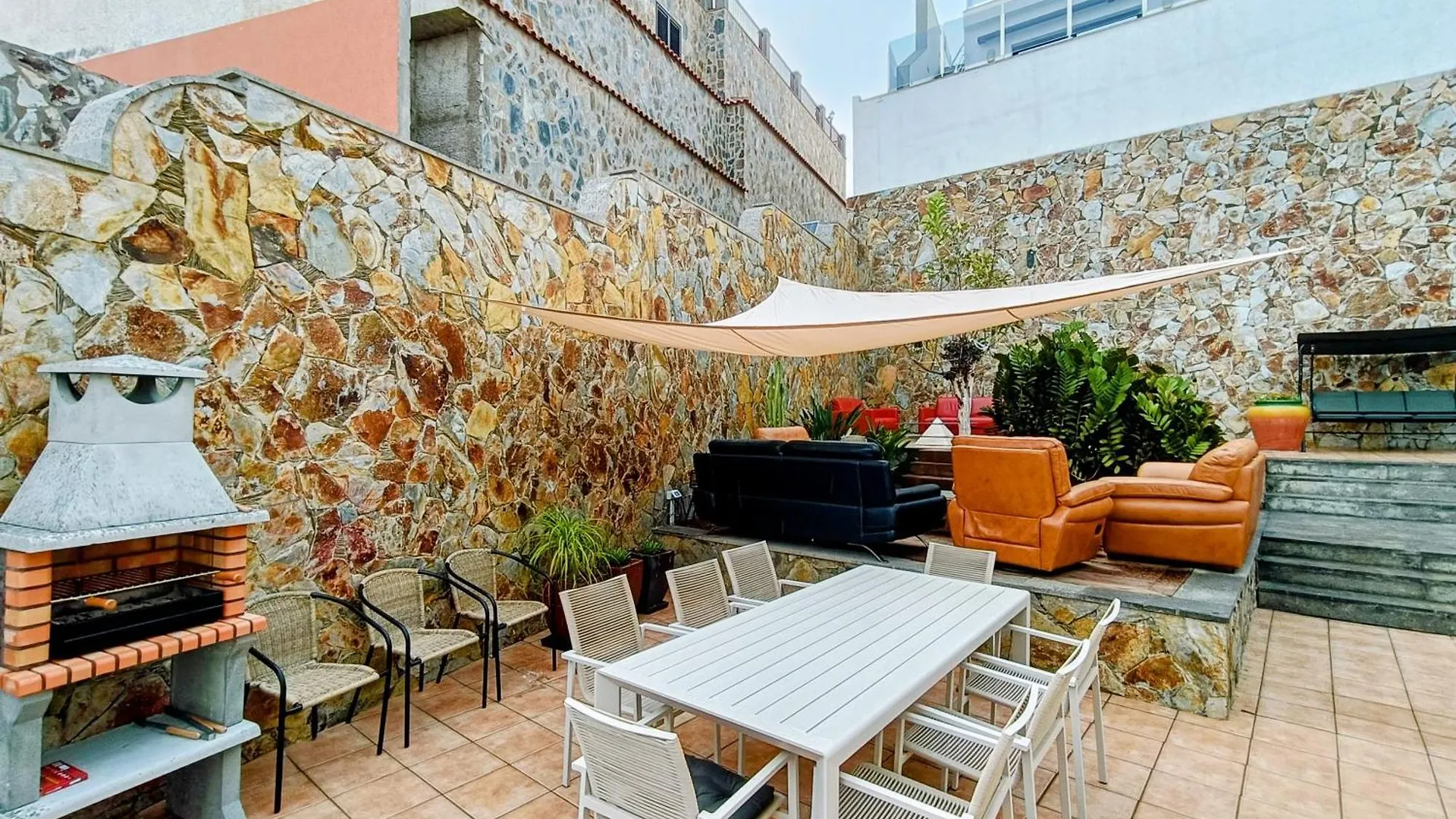 Arguineguin Magnificent 5-Star Very Large Luxury Villa Sea View Jacuzzi And Heated Pool