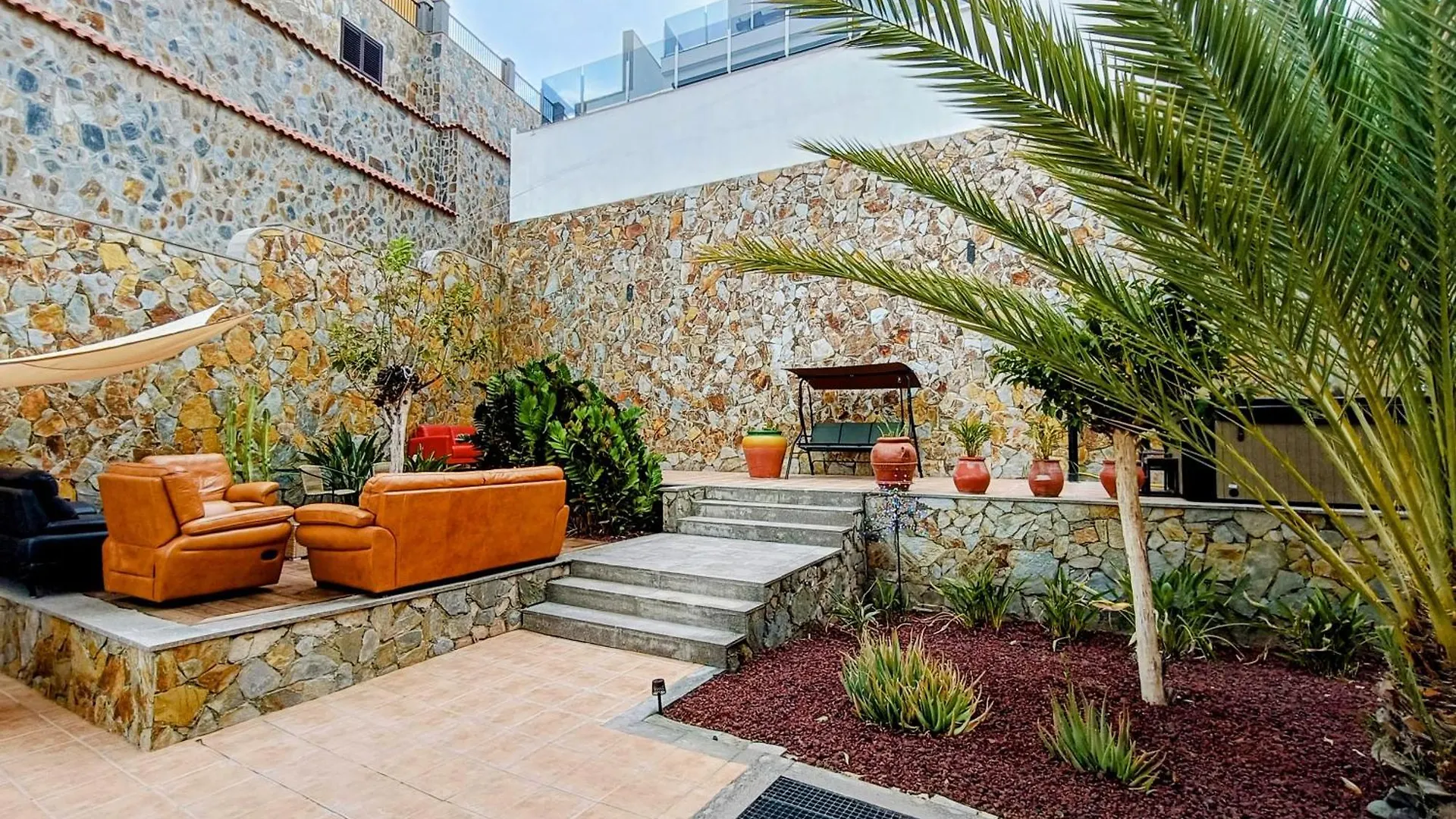 Arguineguin Magnificent 5-Star Very Large Luxury Villa Sea View Jacuzzi And Heated Pool