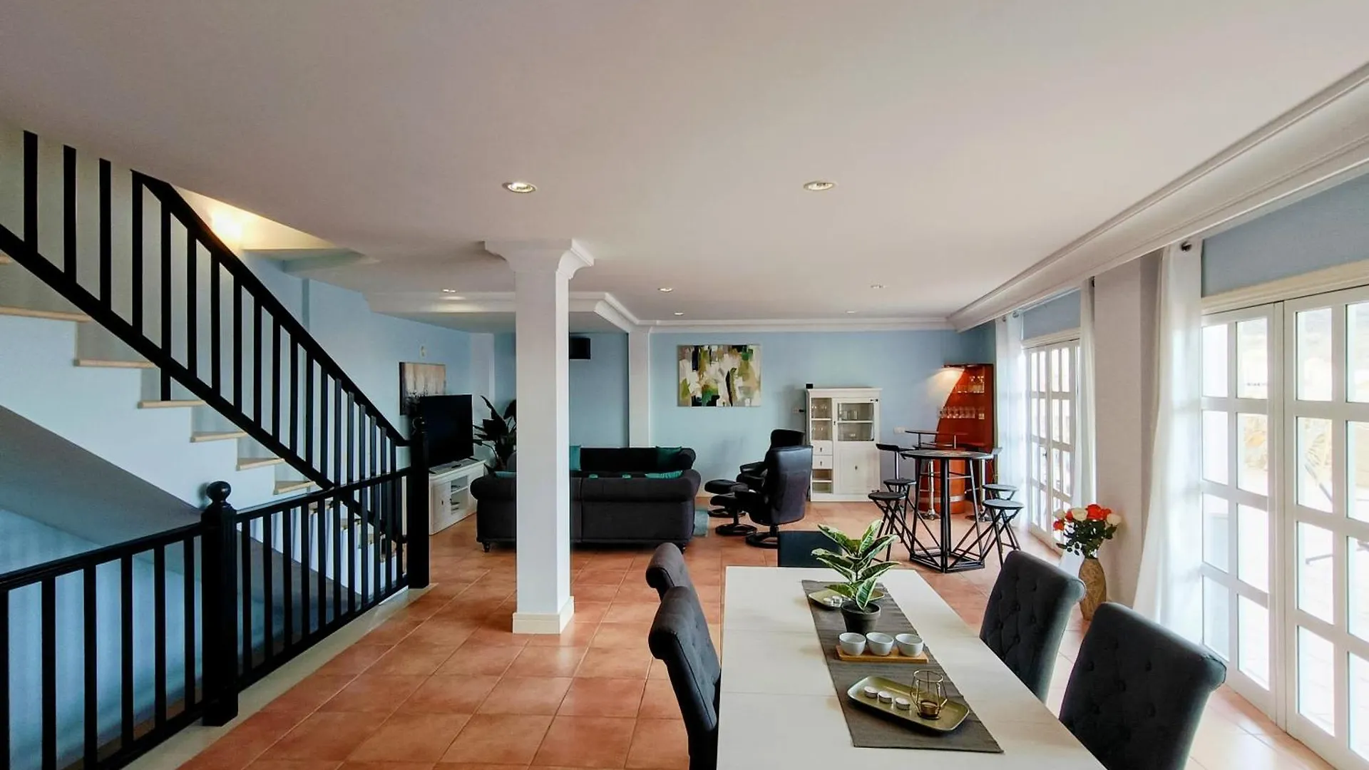 Arguineguin Magnificent 5-Star Very Large Luxury Villa Sea View Jacuzzi And Heated Pool